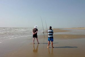 beach fishing gambia